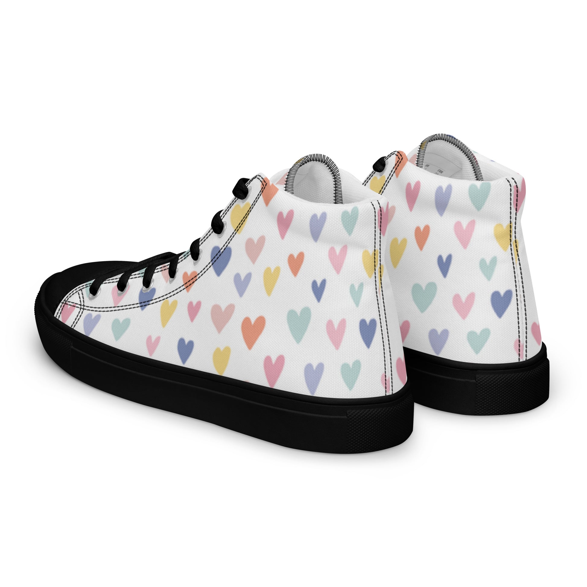 " Heartfelt" Women’s High Top Canvas