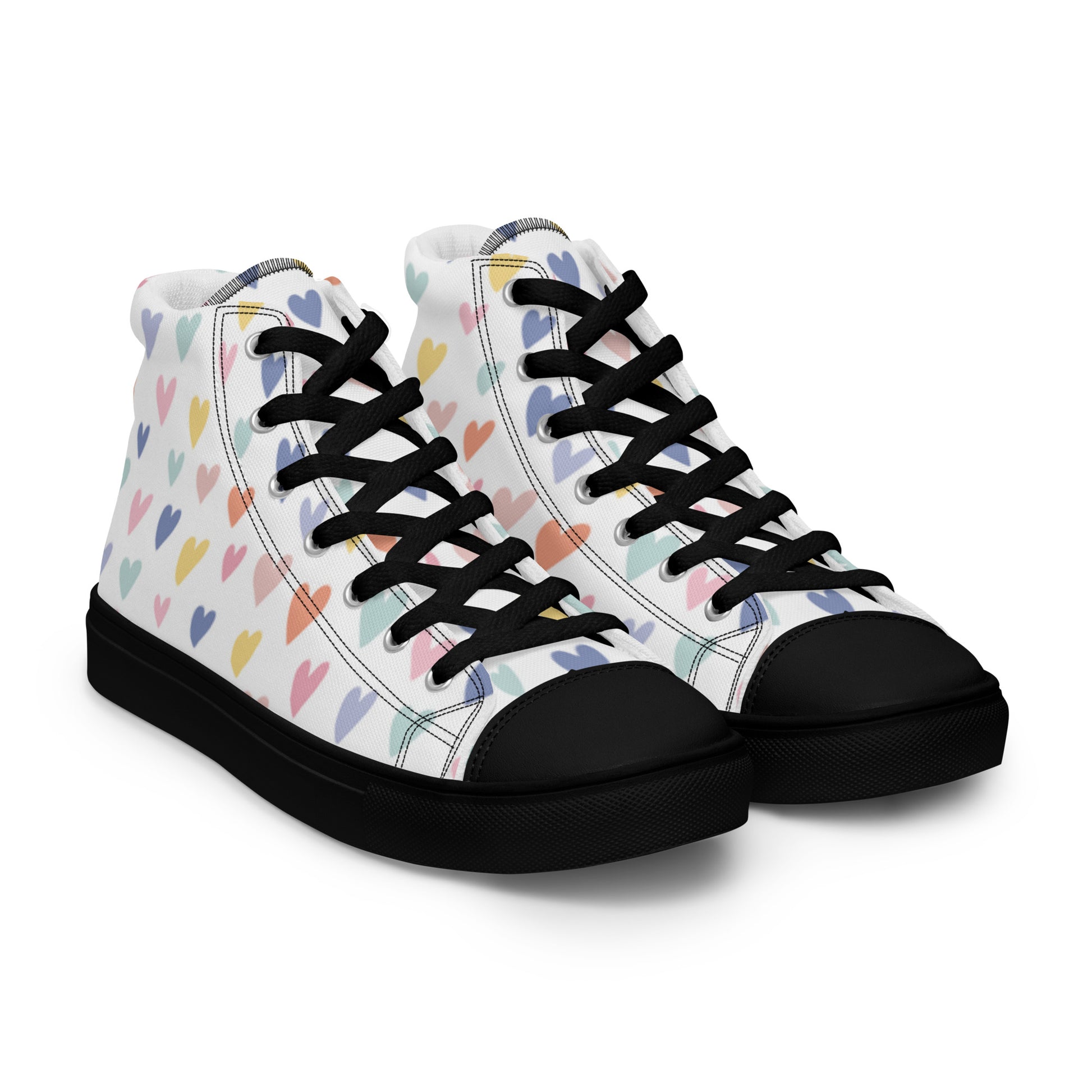 " Heartfelt" Women’s High Top Canvas