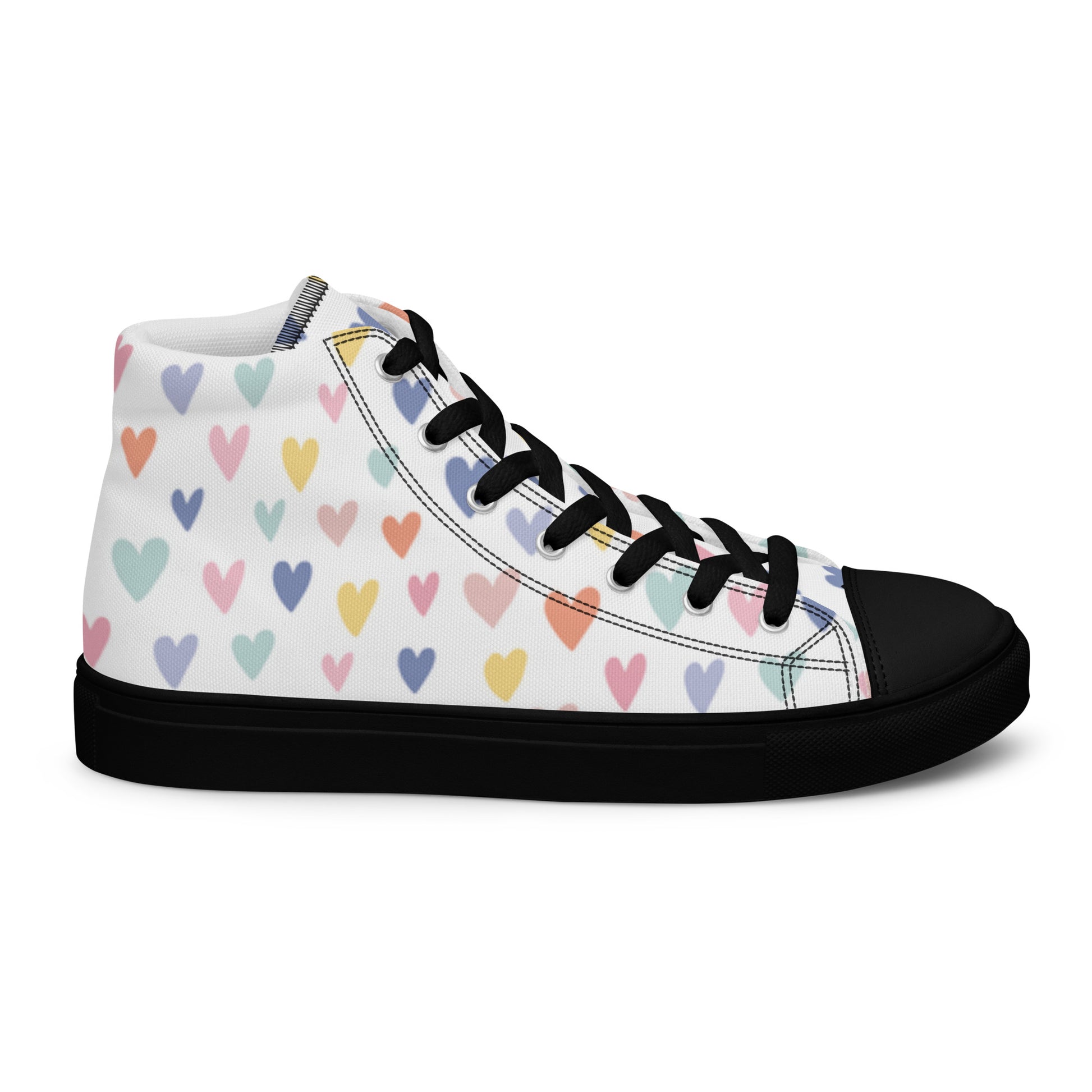 " Heartfelt" Women’s High Top Canvas