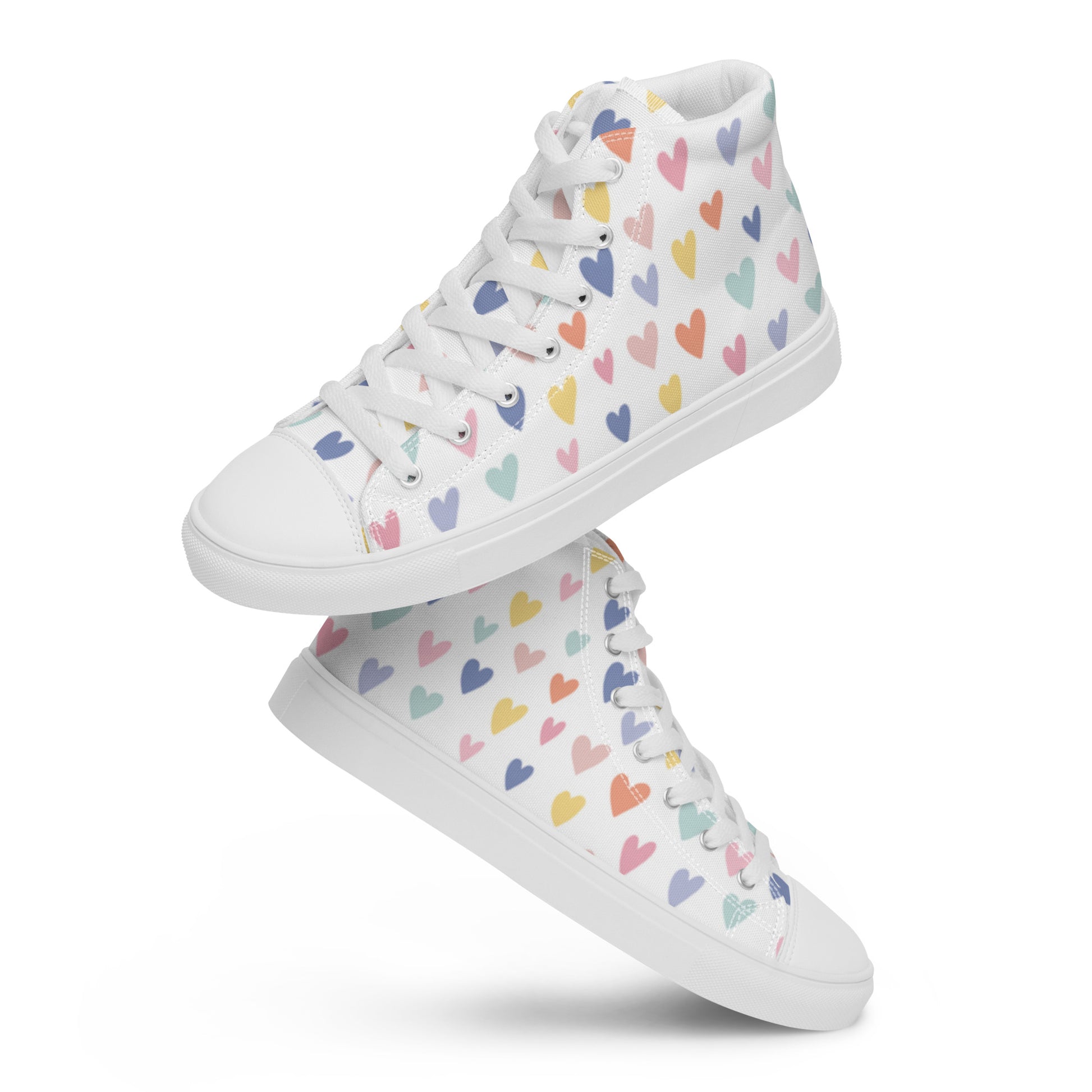 " Heartfelt" Women’s High Top Canvas