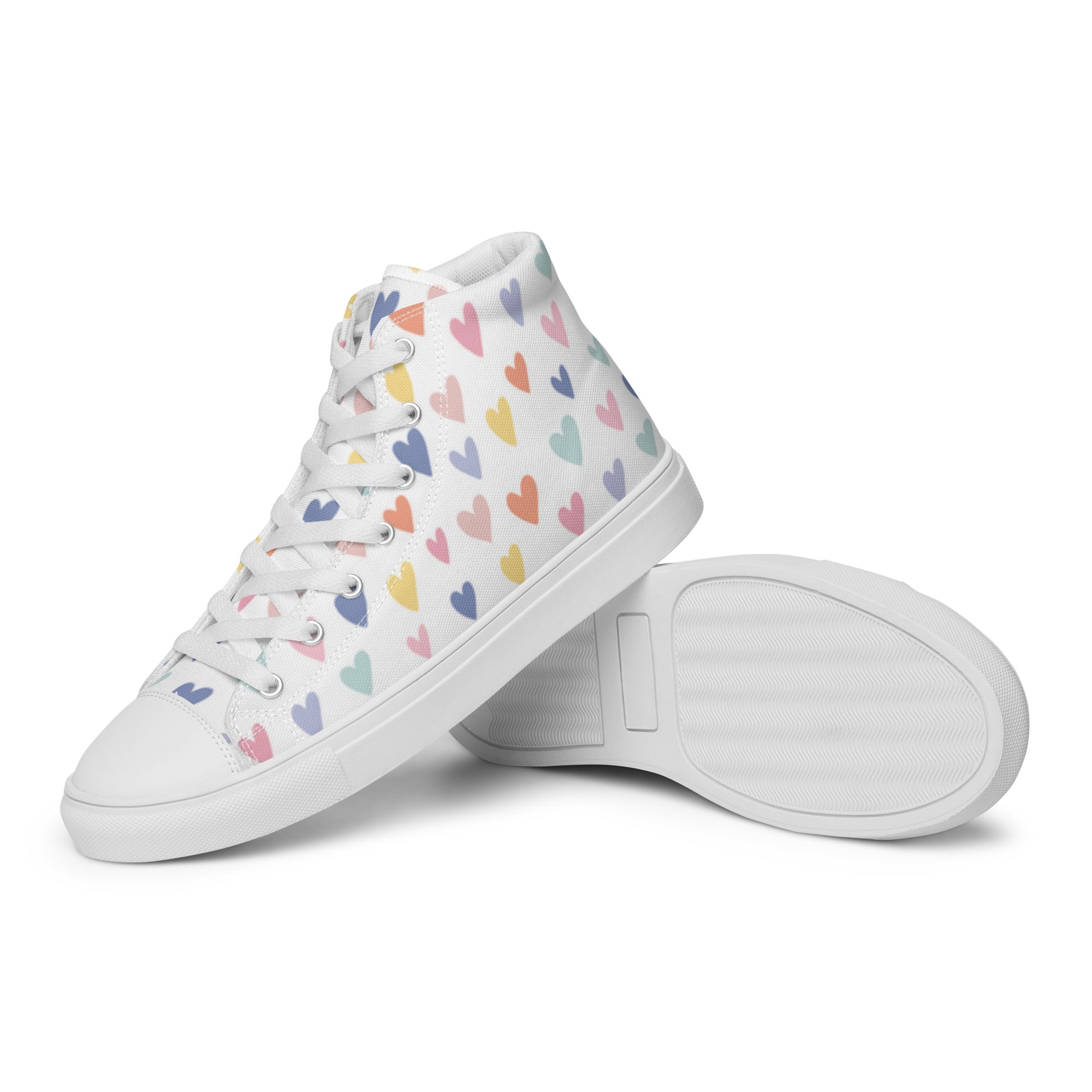 " Heartfelt" Women’s High Top Canvas