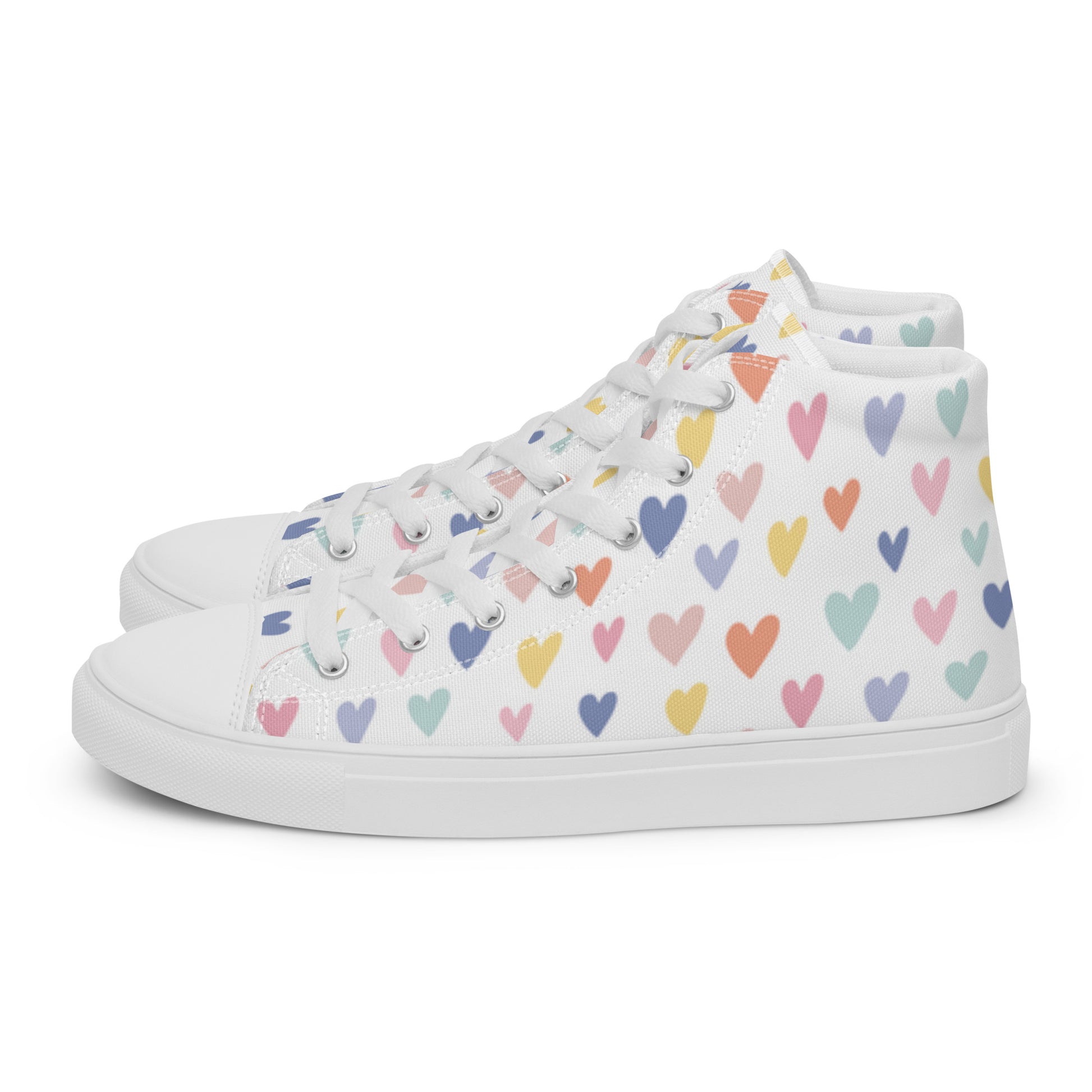 " Heartfelt" Women’s High Top Canvas