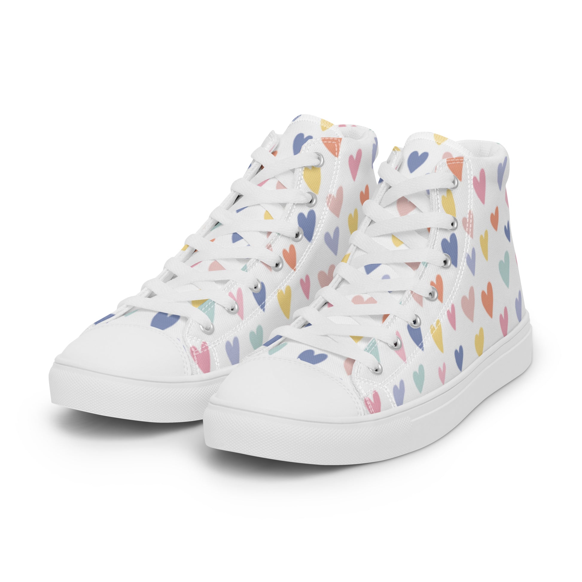 " Heartfelt" Women’s High Top Canvas