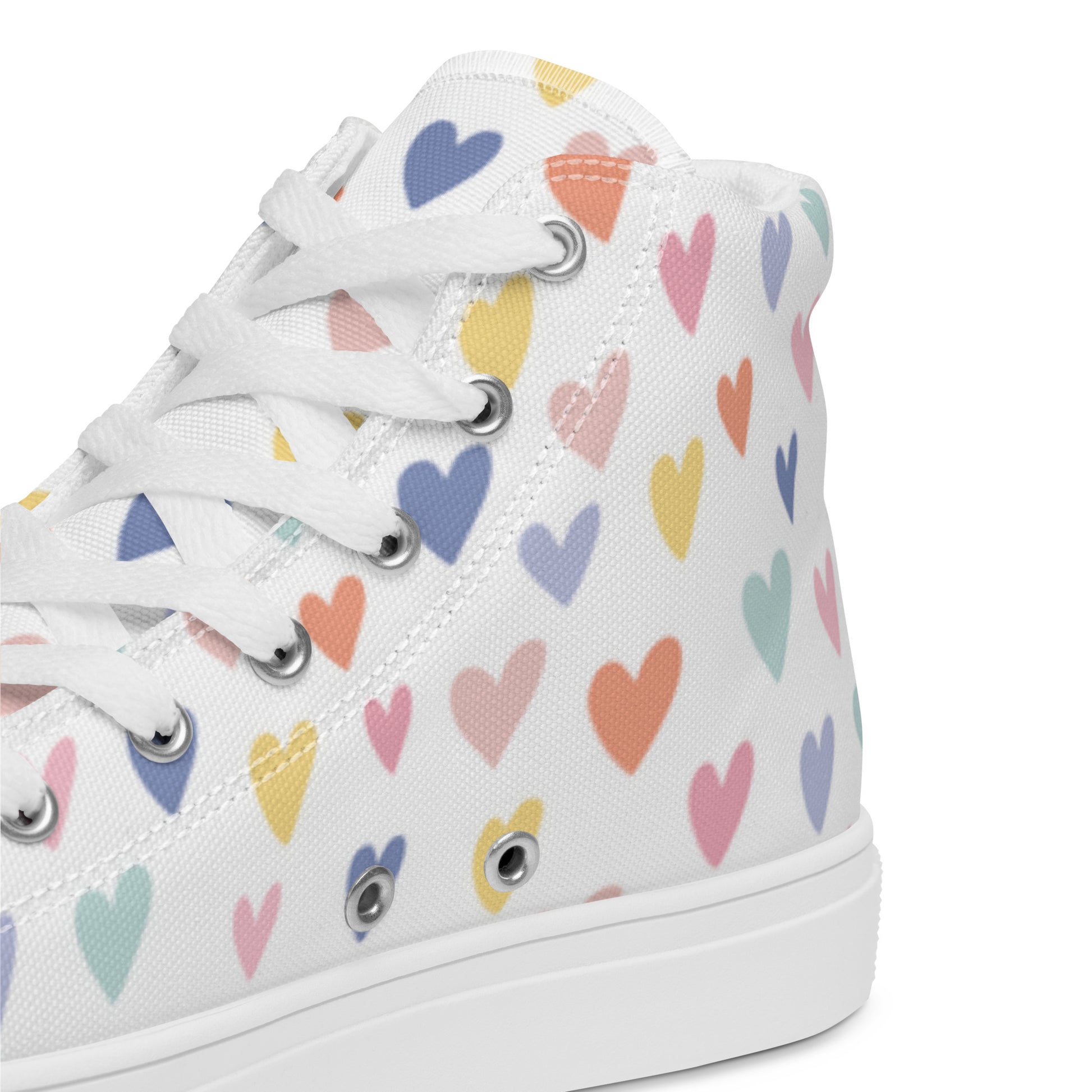 " Heartfelt" Women’s High Top Canvas