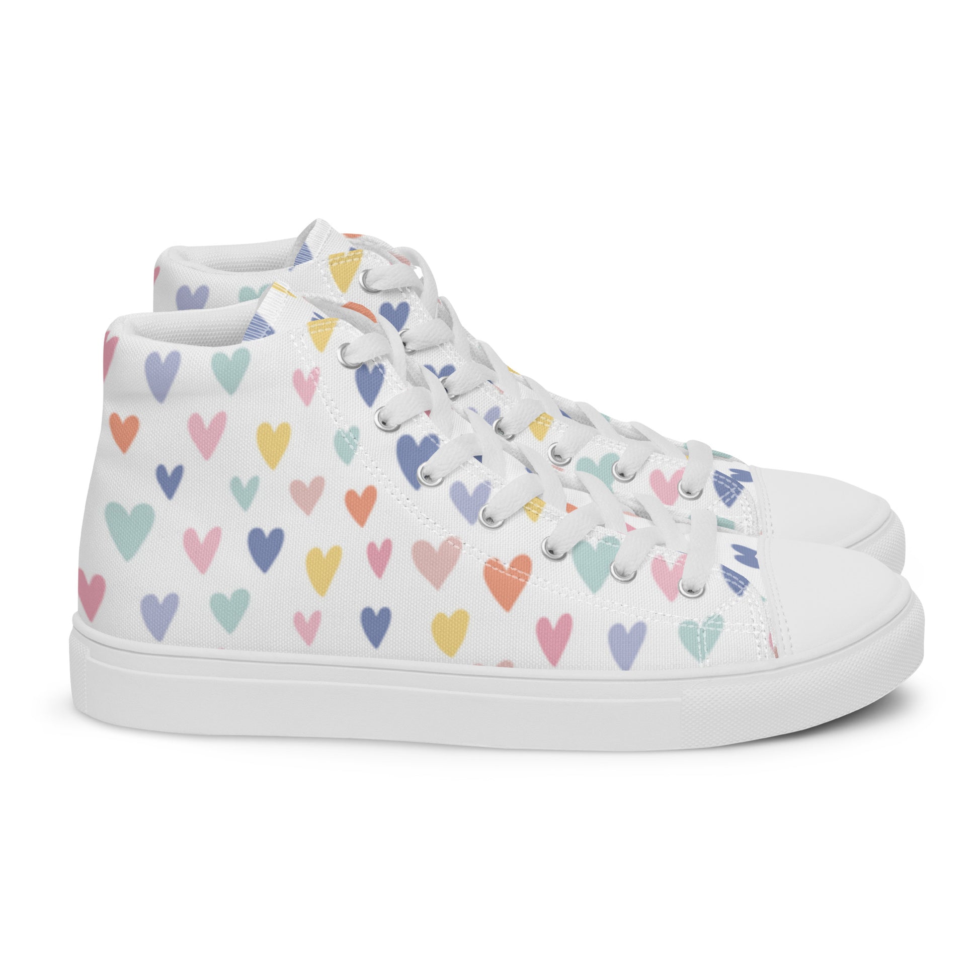 " Heartfelt" Women’s High Top Canvas