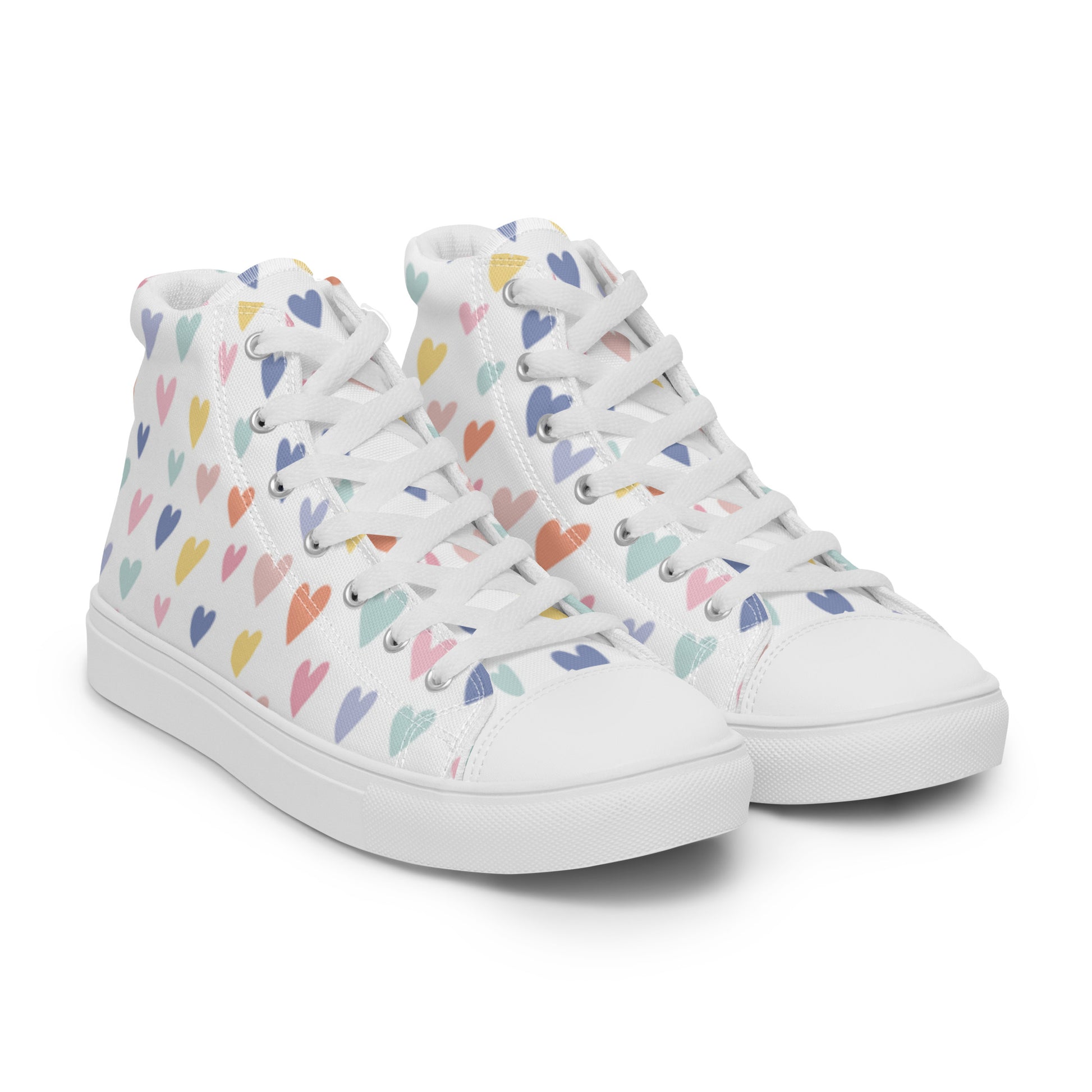 " Heartfelt" Women’s High Top Canvas