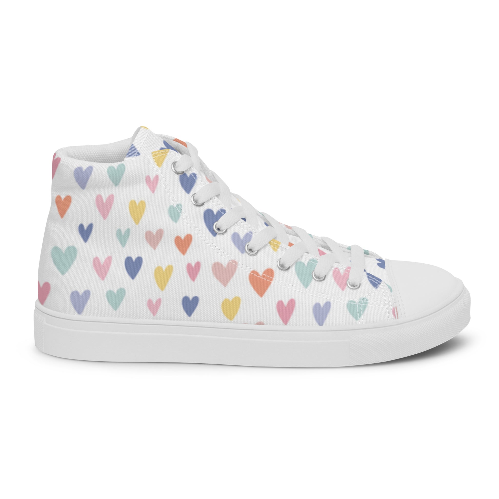 " Heartfelt" Women’s High Top Canvas