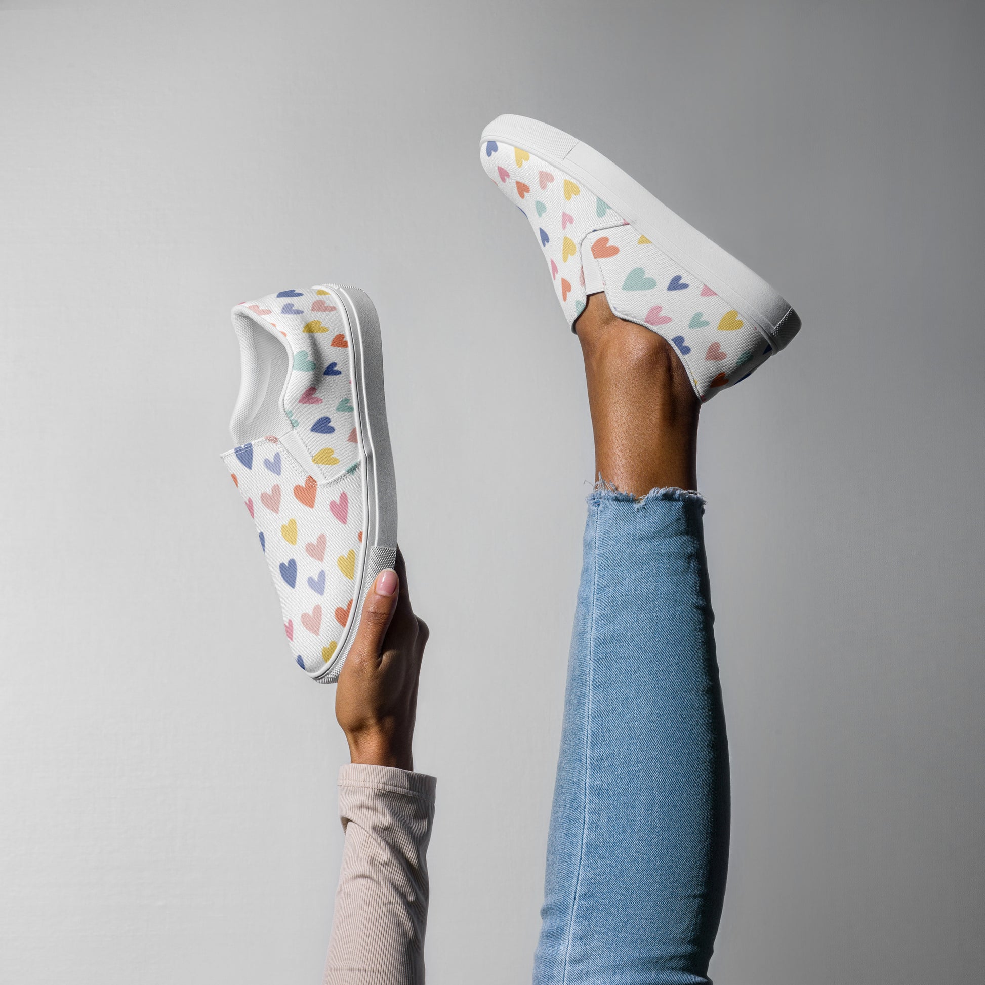 "Heartfelt" Women’s Slip-on Canvas