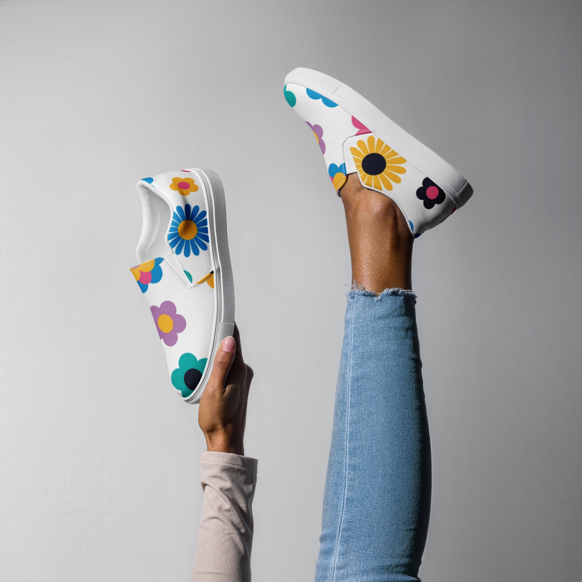 "Springtime" Women’s Slip-on Canvas